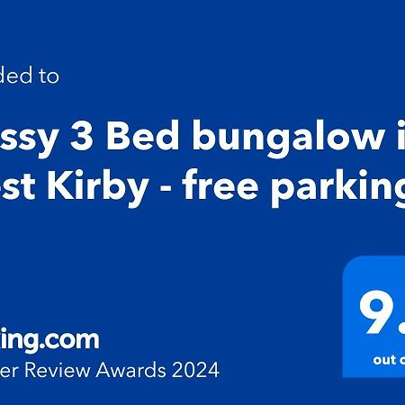 Cosy 3Bed Bungalow In West Kirby, Free Parking Frankby ภายนอก รูปภาพ